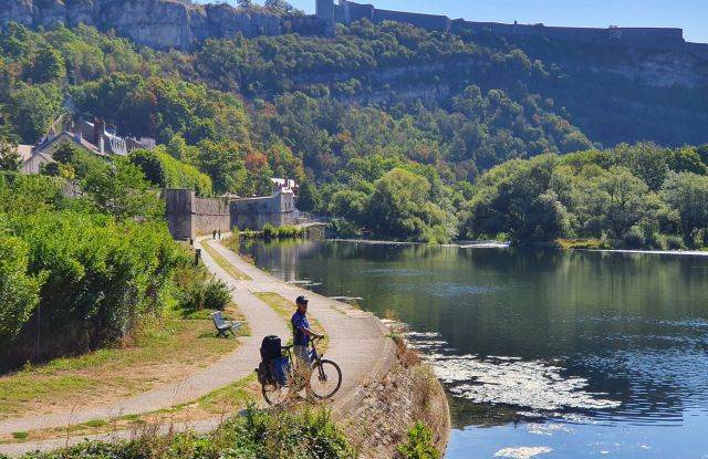 Auf dem Eurovelo 6 bei Besancon, © Andreas Lange