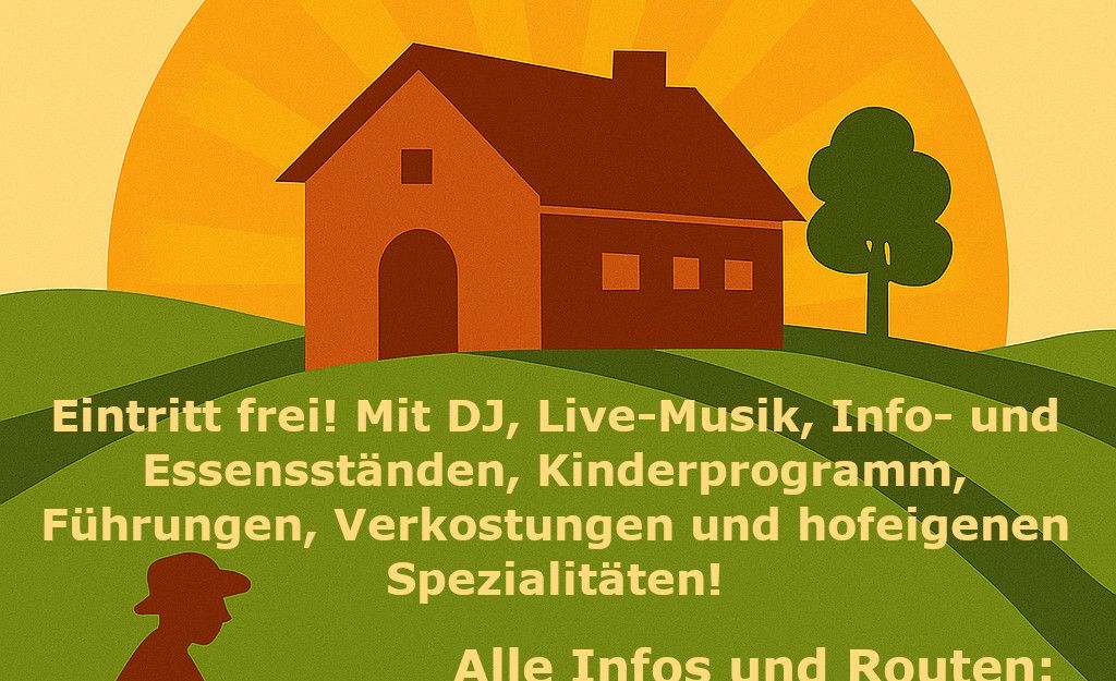 Poster Wochenende der offenen Bauernhöfe